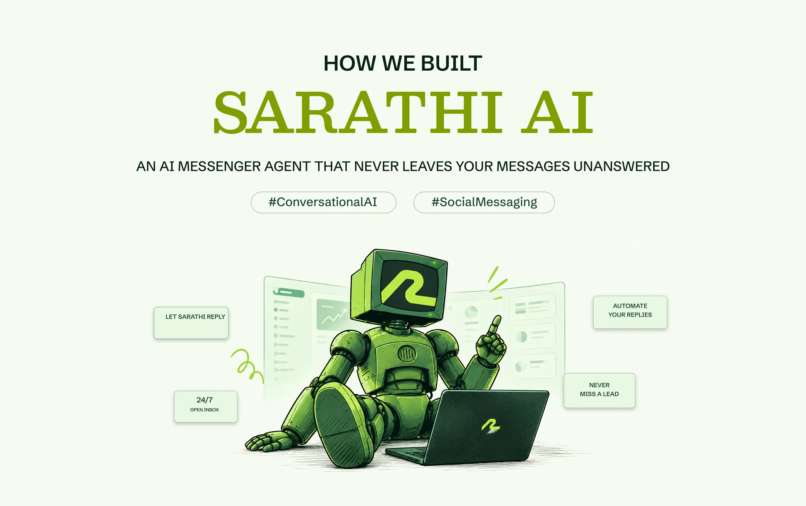 Sharathi: An Open-Source AI Agent for Customer Messaging