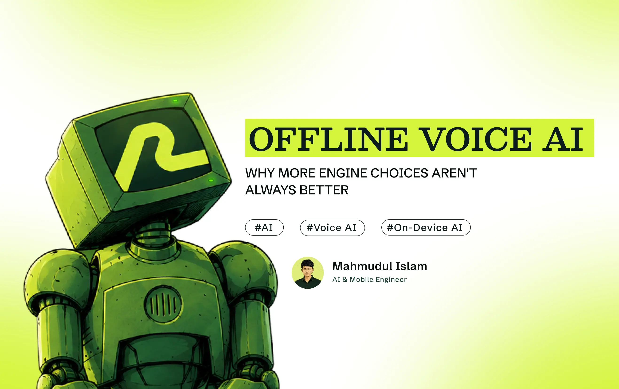 Offline Voice AI: Why More Engine Choices Aren't Always Better
