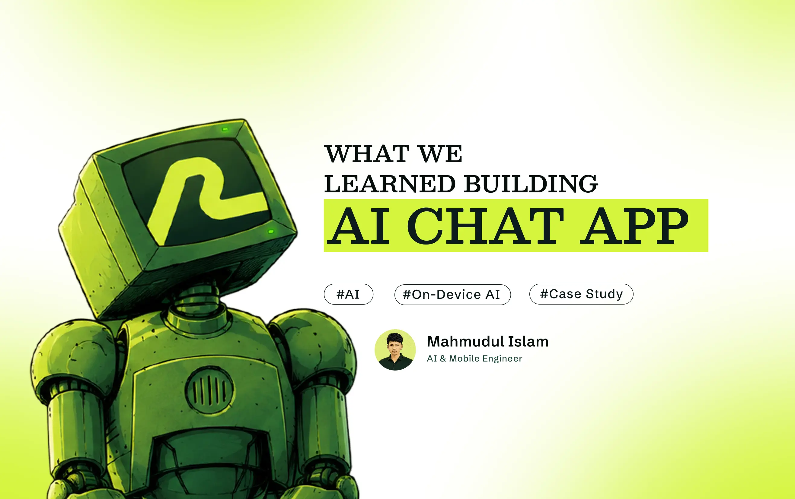 What We Learned Building an Offline AI App