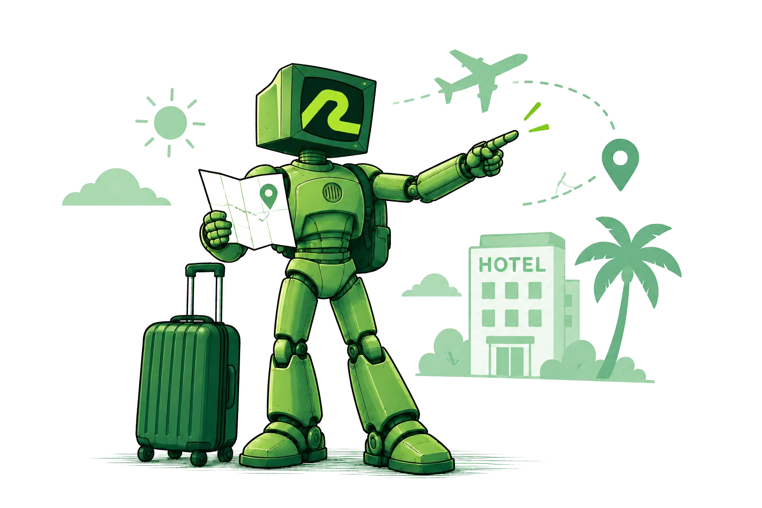 AI for Tourism & Hospitality Mascot