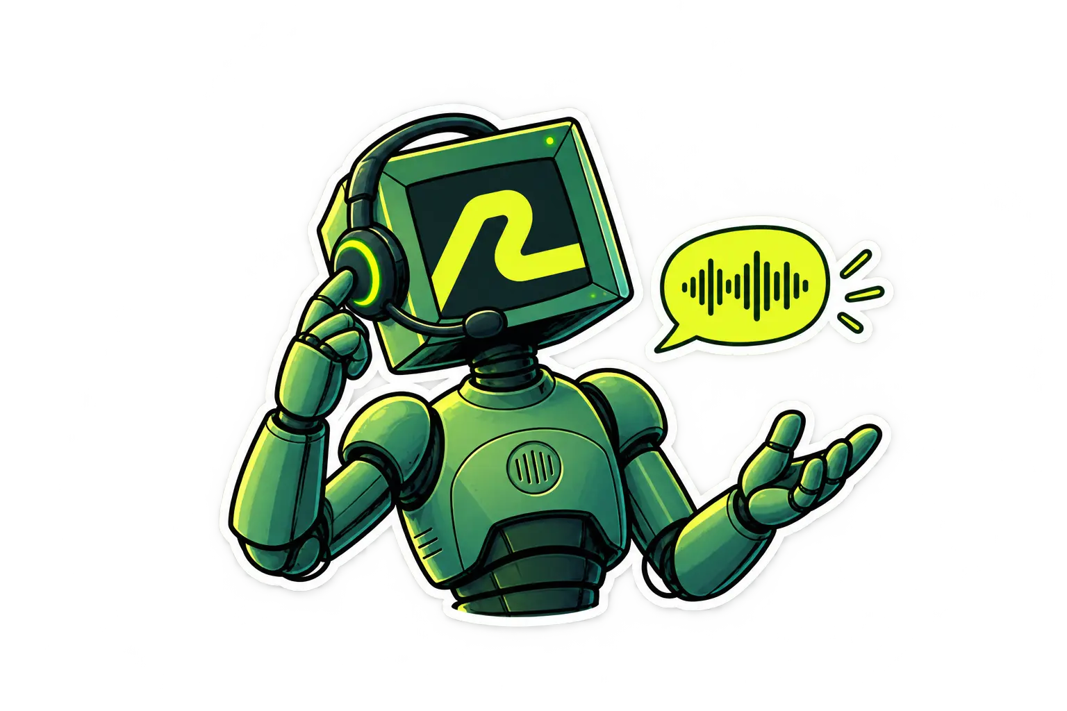 Voice AI Agent Mascot