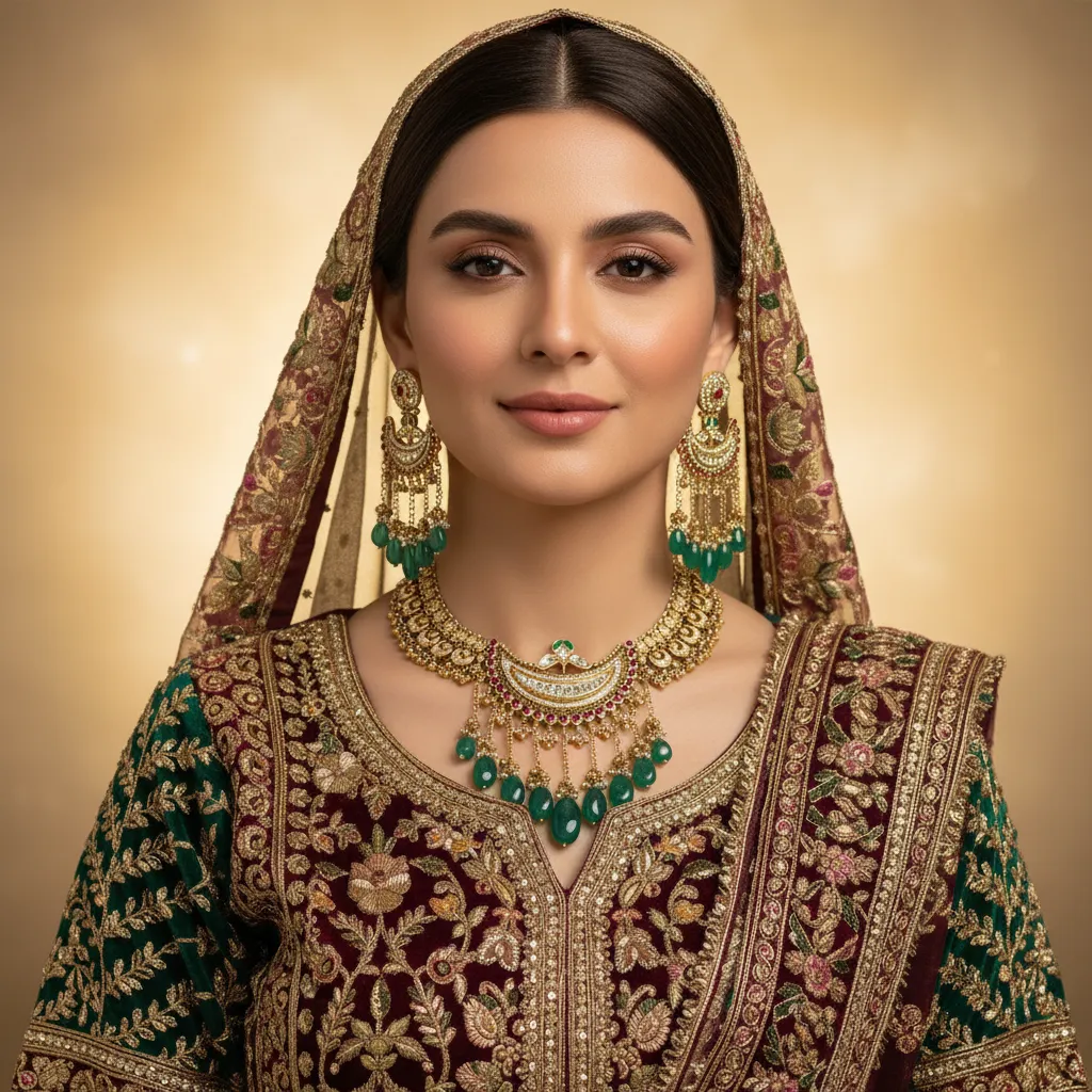 PhotoFox AI Output — necklace styled on an AI model