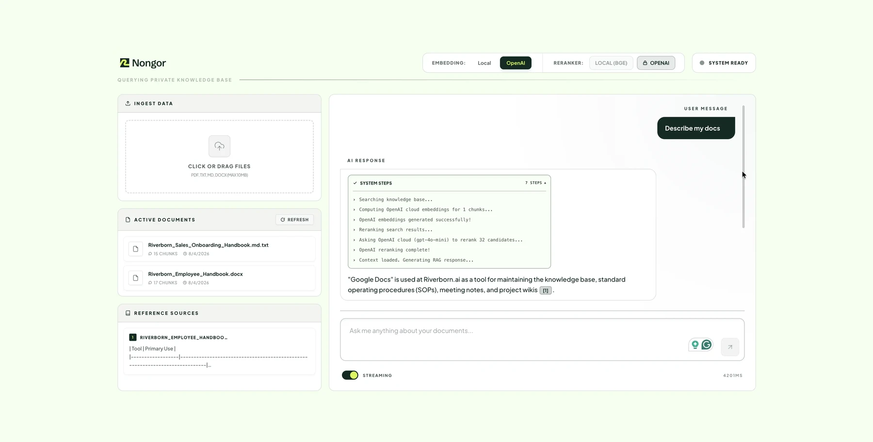 On-Device RAG Architecture: How Nongor Does Private Document Search