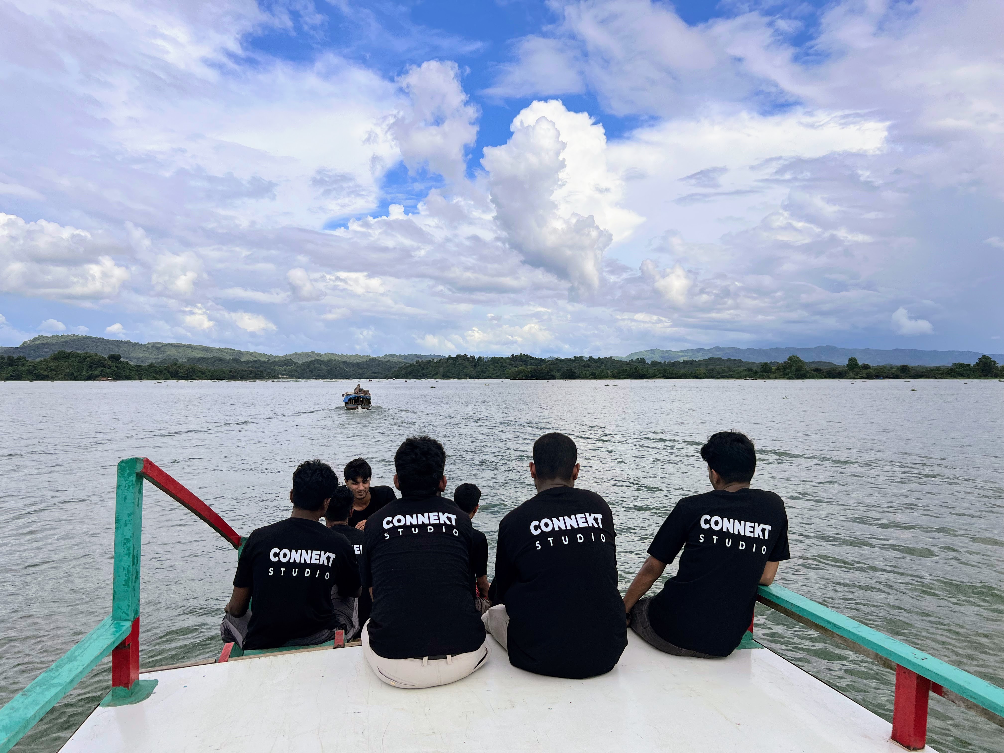 Team Back View in Sajek