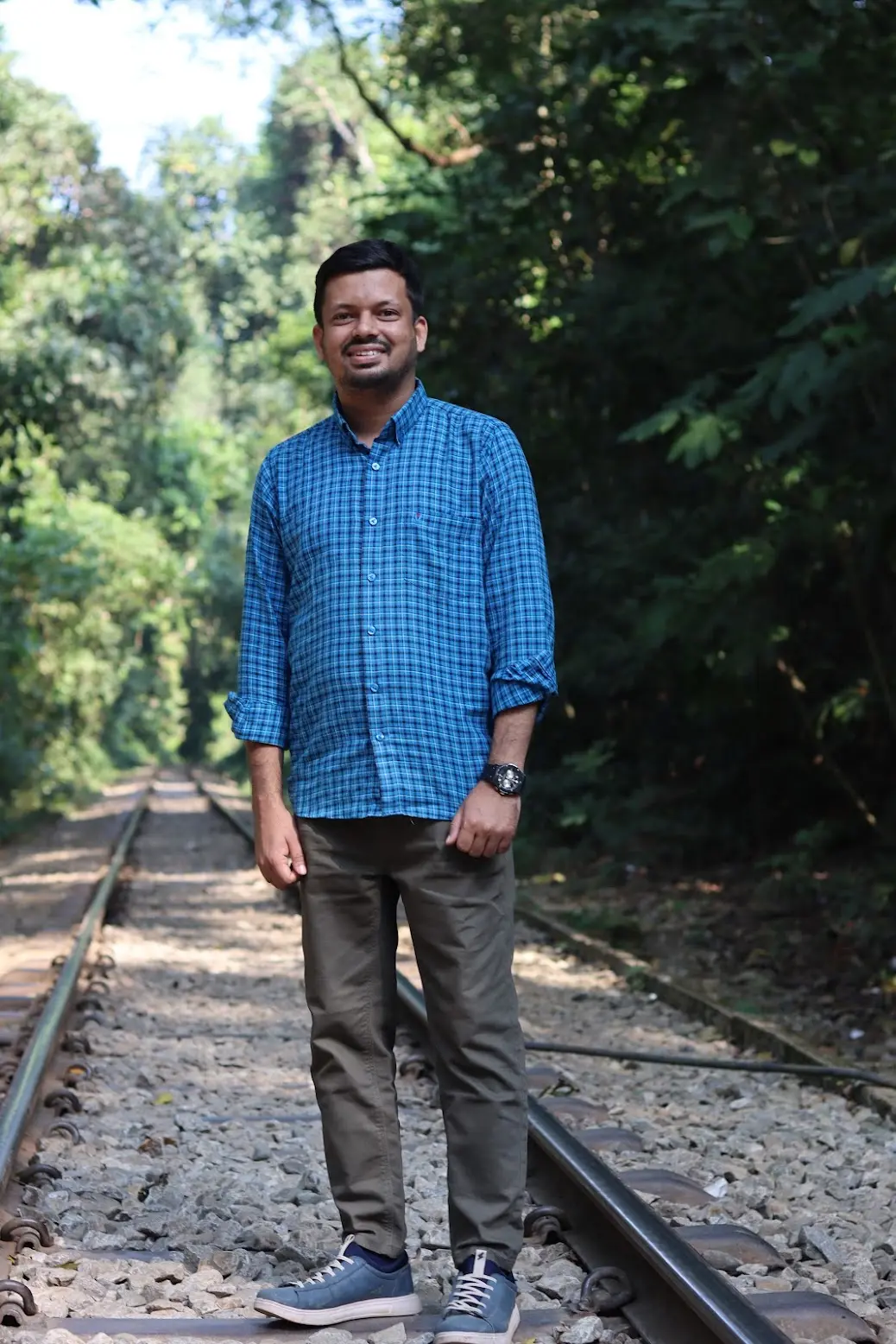Nayeem on Lawachara Train Line