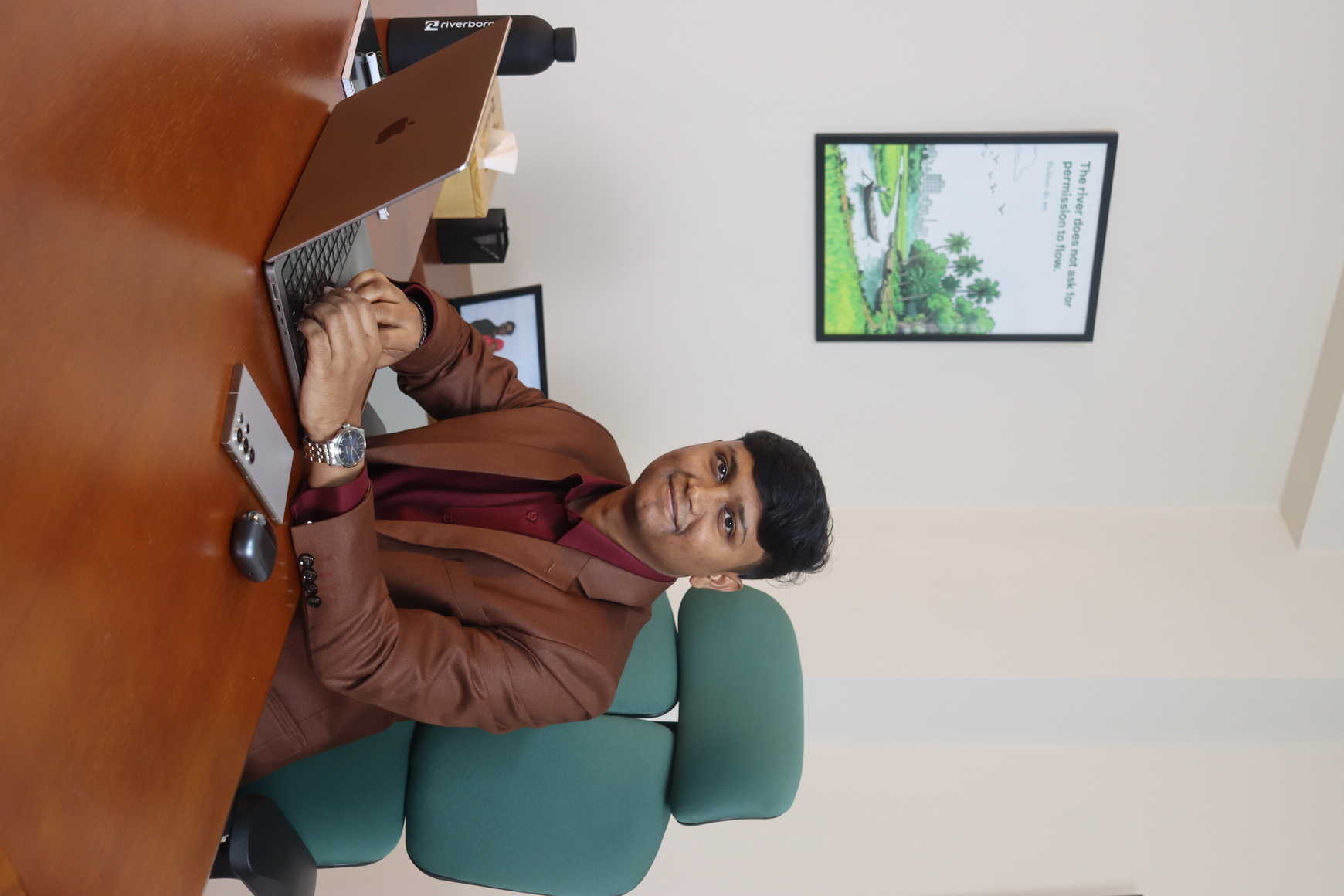 Nasim at Work